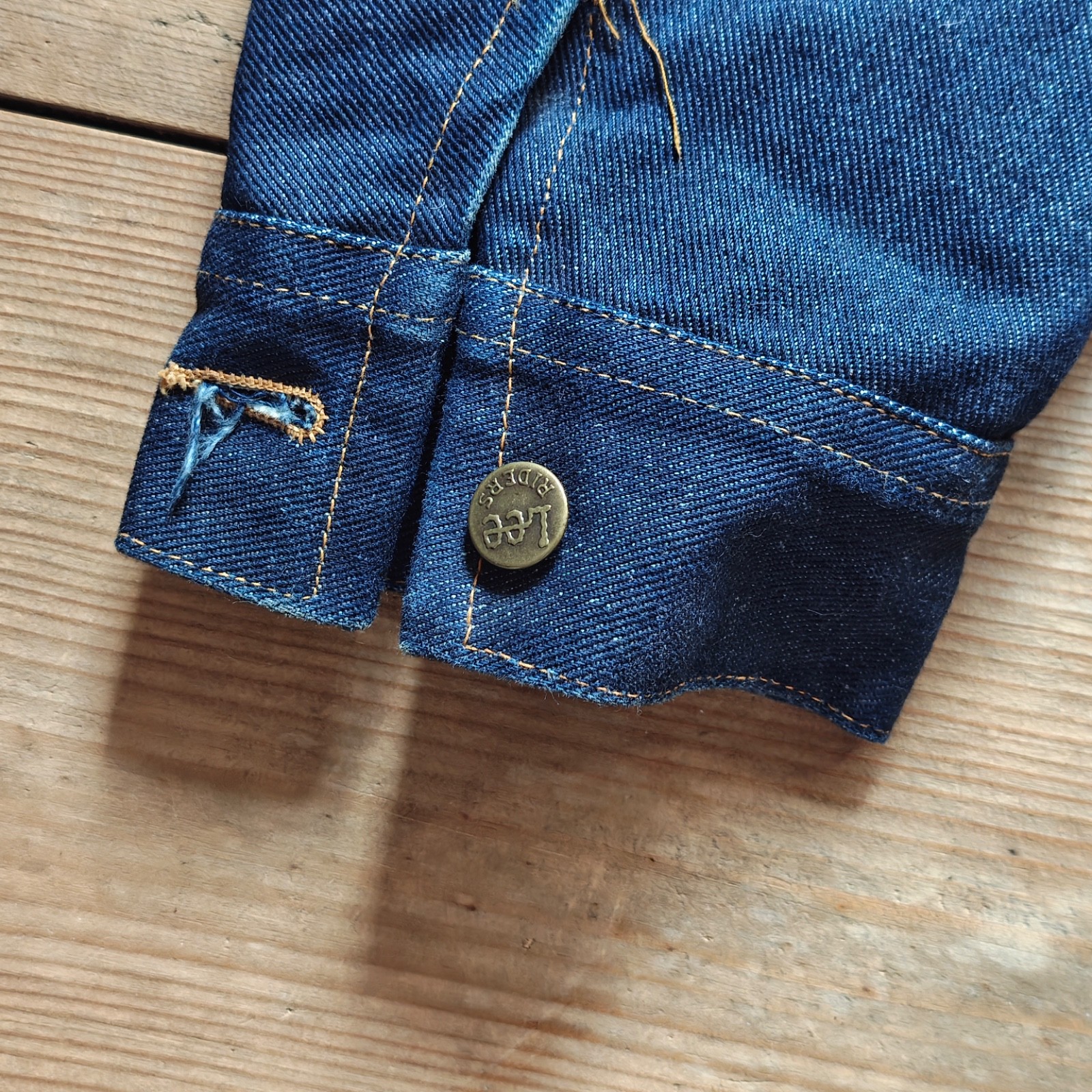 Rare 1960s Lee Storm Rider 101LJ Denim Jacket USA 44L - Mint! image 9