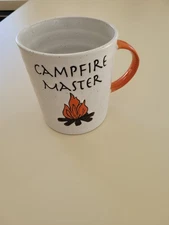 Campfire Master Large Coffee Mug Cup Prima Design Scout Camping