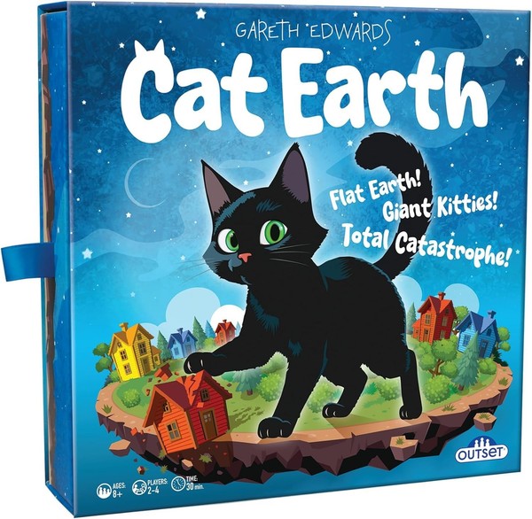 Cat Earth - Family Board Game - 2 To 4 Players Ages 8 And Up-image