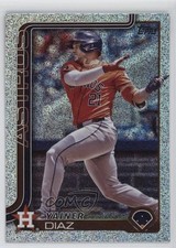 2025 Topps Series 1 Sandglitter Yainer Diaz #299 00t5
