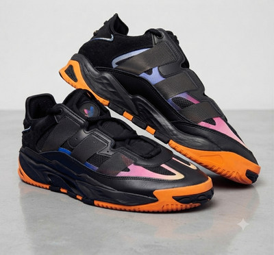 Adidas Niteball Club Fresh Men's 11 Black Orange Gradient GW1624
