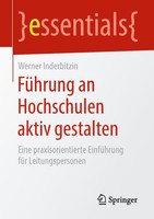 FüHrung An Hochschulen Aktiv Gestalten Werner Inderbitzin