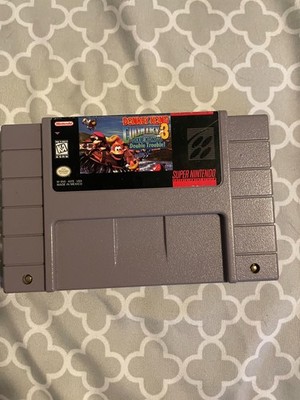 Donkey Kong Country 3 Dixie Kong's Double Trouble SNES Nintendo Cartridge Only
