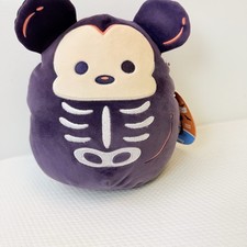 Squishmallows Halloween Mickey Mouse Skeleton 8 Inch Soft Plush