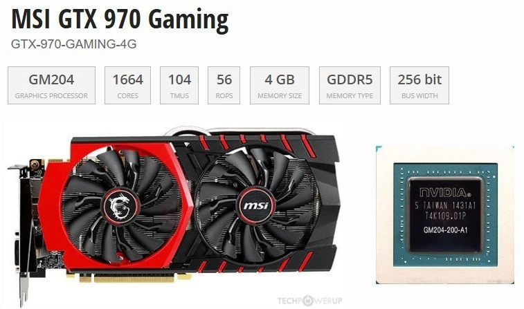MSI NVIDIA GeForce GTX 980 Computer Graphics Cards for sale | eBay