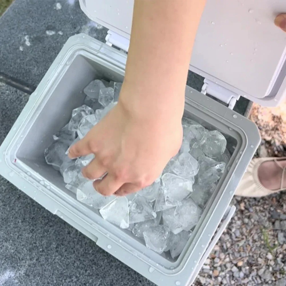 Seau à glace de pique-nique refroidisseur portatif 3L contre la fonte des glaçons