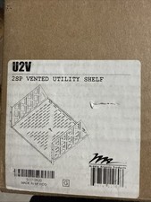 Middle Atlantic U2V U2 2U Vented Steel Utility Rack Shelf