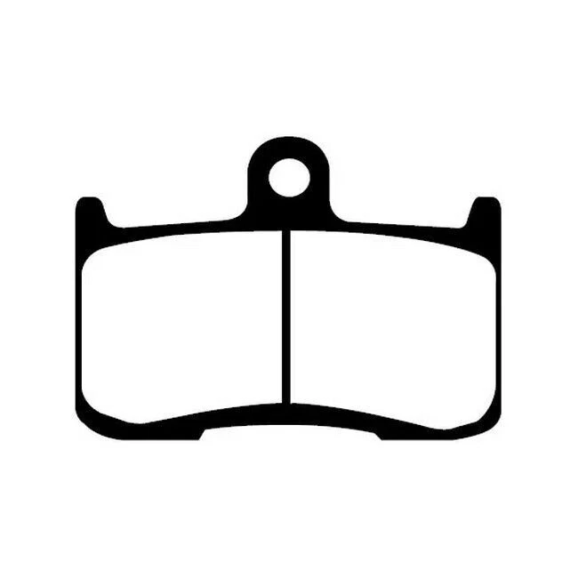 Pastillas de freno de disco delanteras sinterizadas EBC (1 juego) se adapta a VICTORY BOARDWALK (2013 a 2015) Foto 4 de 4