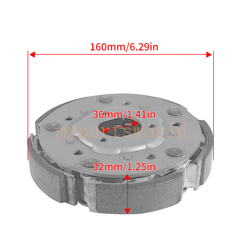 For Yamaha Wet Clutch Shoe Carrier Assy YP400X 07 YP400 YP400A