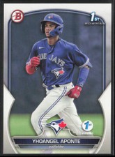 2023 Bowman 1st Edition Yhoangel Aponte BPPF-110 1st | Toronto Blue Jays