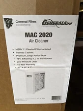 GENERAL 4530 MAC 2020 General 20x20 Media Air Cleaner
