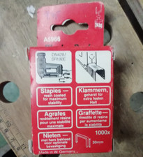 Klammern 30mm 1000 stück für  Elektrotacker