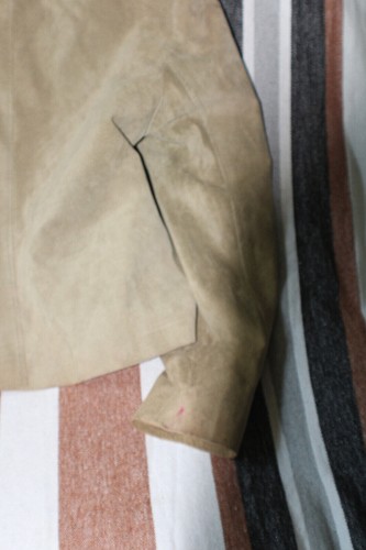 Revue 100% Genuine Suede Leather Jacket size 4 - Picture 6 of 12