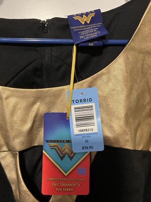 her universe wonder woman lasso skater dress DC Comics Wonder Woman Lasso Dress