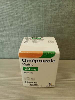 Viatris Omeprazole 20 mg Acid Reducer Heartburn and Indigestion Relief
