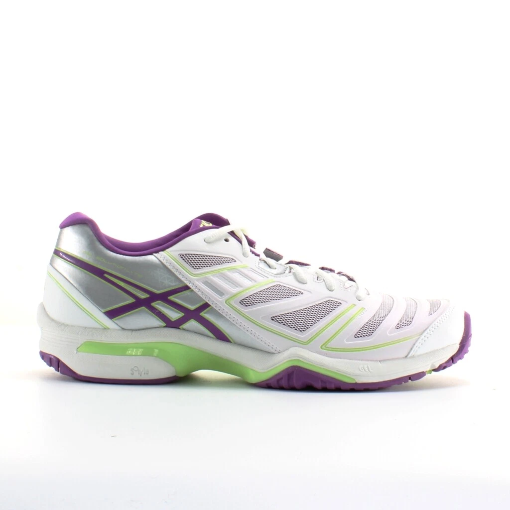 uitbarsting Auto Polair Asics Gel-Solution Lyte 2 White Synthetic Womens Lace Up Tennis Trainers  E452N | eBay