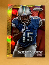 2014 Panini Prizm Prizms Panini Logo Lions Football Card #117 Golden Tate