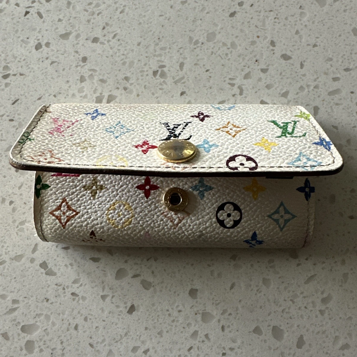 louis vuitton multicolor key holder