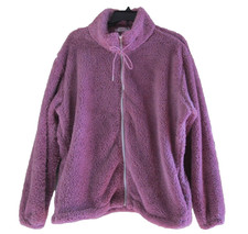 Womens Drawstring Teddy Coat Casual Zip Up Long Sleeve Warm Outerwear Plus Sz 1x