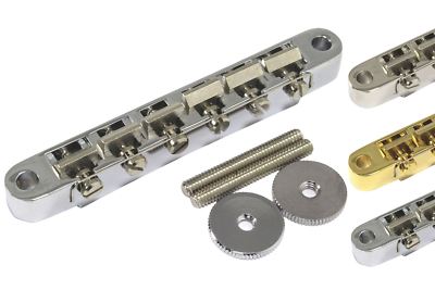 Tune-o-Matic Brücke METRISCH m4 ABR-1 mit Haltedraht