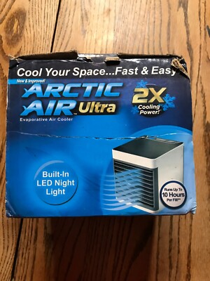 Evaporative Air Cooler ARCTIC AIR ULTRA 2X Cooling Power! Portable Imperfect Box
