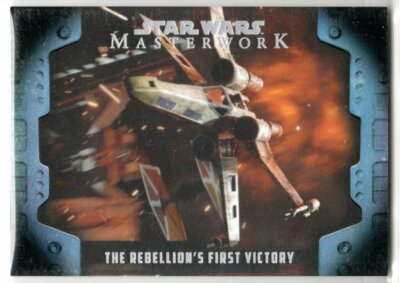 STAR WARS 2017 TOPPS MASTERWORK EVOLUTION OF THE REBEL ALLIANCE FOIL INSERT LP-4