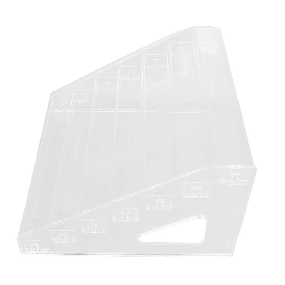 Makeup Organizer Stand 7 Layers Stair Style Clear Nail Polish Bottle