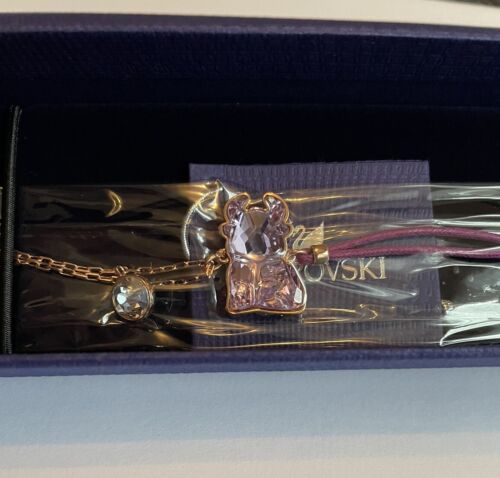 Swarovski Chinese Zodiac Ox-bracelet Purple/rose New💜