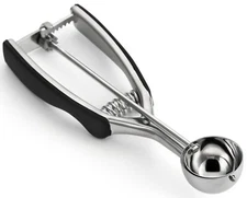 Stainless Steel Cookie Scoop Multifunctional for Baking Dishwasher Safe Black