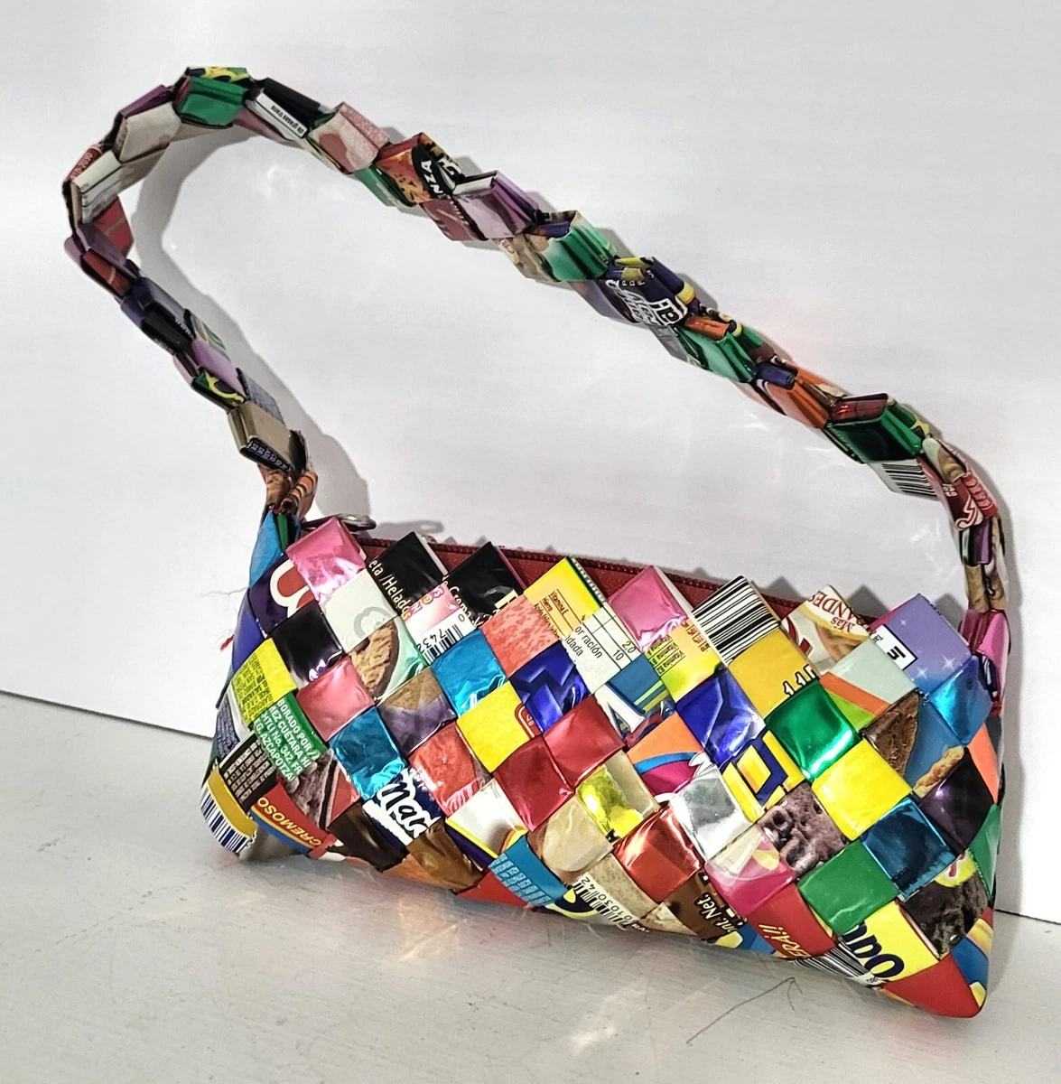 Mexican Multi Colored Candy Wrapper Bag Purse | eBay