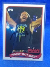 AUTOGRAPH Matt Hardy 2018 Topps WWE RAW Superstar #49