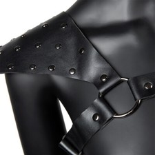 Medieval Leather Retro Single Shoulder Armor Battle Knight Halloween Cosplay