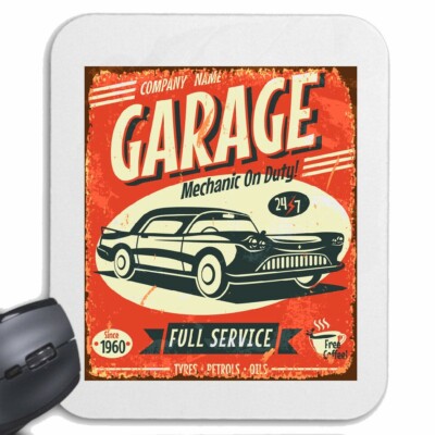 MOUSEPAD (MAUSPAD) GARAGE AUTOWERKSTATT KFZ-MECHANIKER MECHATRONIKER AUTOSERVICE