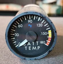 1229-1 - AVTECH Battery Temp Indicator - Used / PARTS ONLY