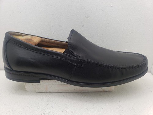 Mens NUNN BUSH Comfort Memory Foam Black Leather Slip on Loafers Shoes Sz: 12M - Picture 10 of 12