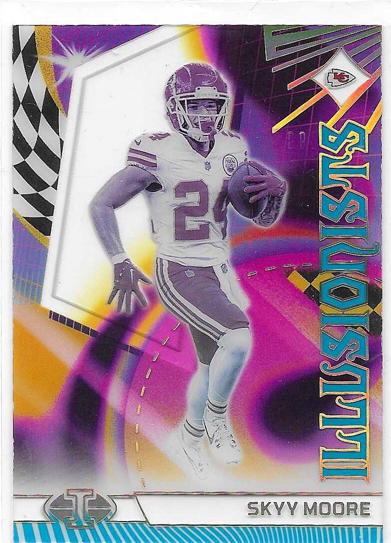 2023 Panini Illusions #9 Skyy Moore Illusionists #d 162/299 Chiefs