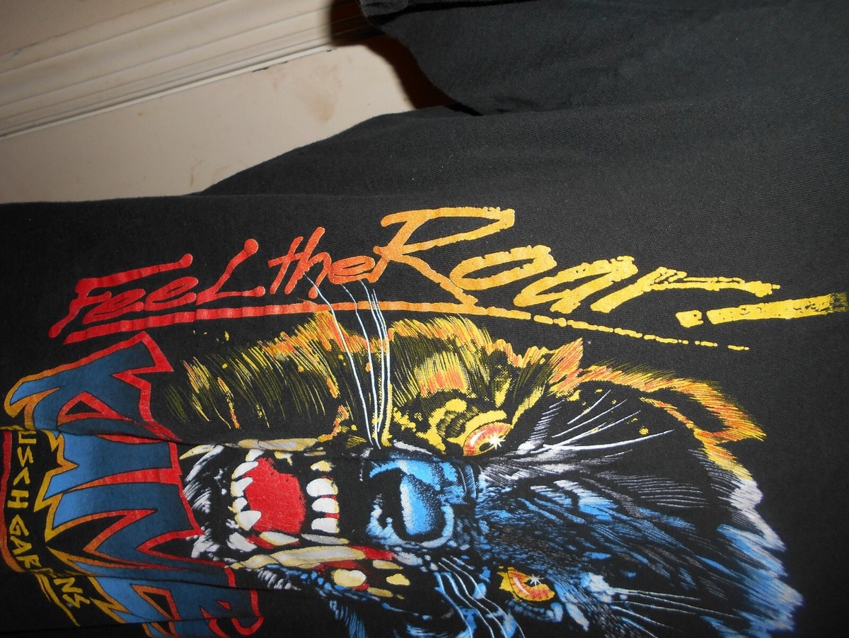 Vintage 90s RARE Kumba Feel the Roar Busch Gardens Men's Large