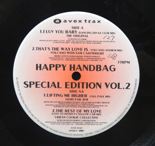 Various - Happy Handbag Special Edition Vol. 2 / VG+ / 12"" - Imagen 1 de 1