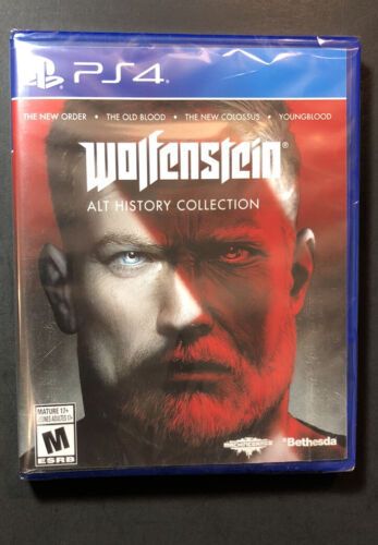Wolfenstein Alt History Collection [ 4 Games in 1 Pack ] (PS4) NEW - Picture 1 of 5