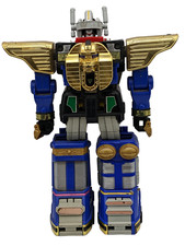 Bandai Power Ranger Deluxe Zeo Mega Zord Ohranger Robot Vintage 1997-Free Ship.