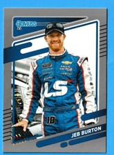 2022 Panini Donruss Racing Silver Parallel Jeb Burton #118