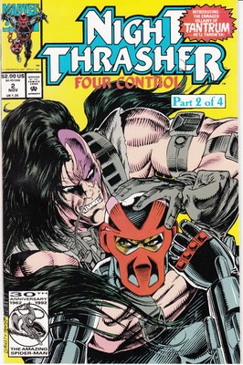 Night Thrasher: Four Control # 2 (of 4) (Dave Hoover) (USA, 1992)