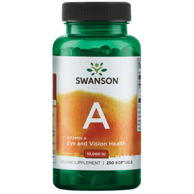 Swanson Vitamin a 10-000 Iu 250 Softgels