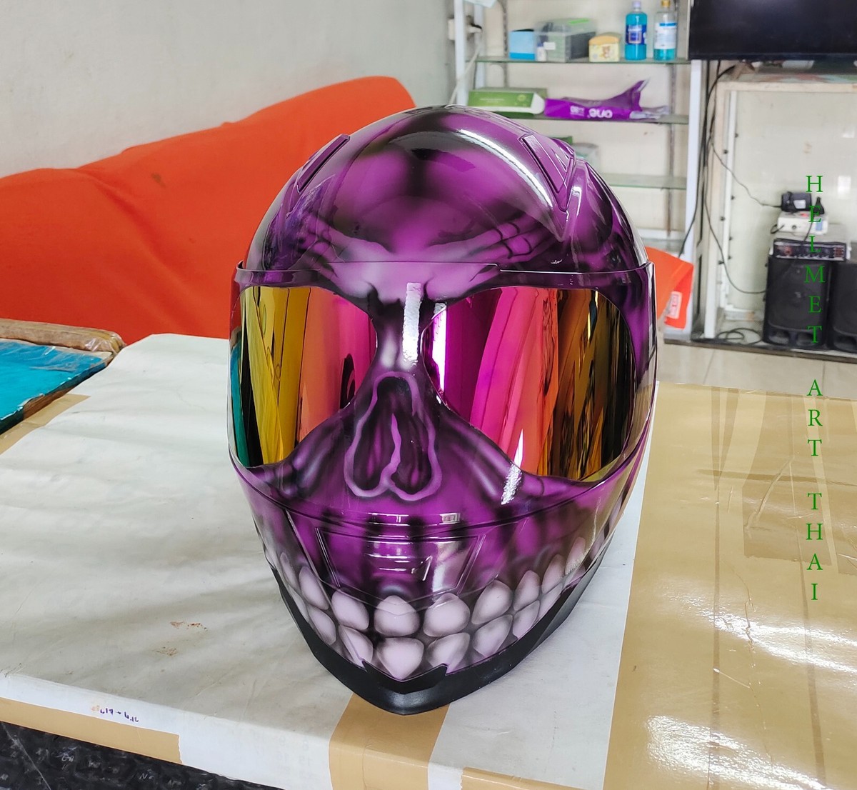 andy caps motorcycle helmet D.O.T. Daytona Skull Cap W/O Visor- Hi-Gloss White 2XS