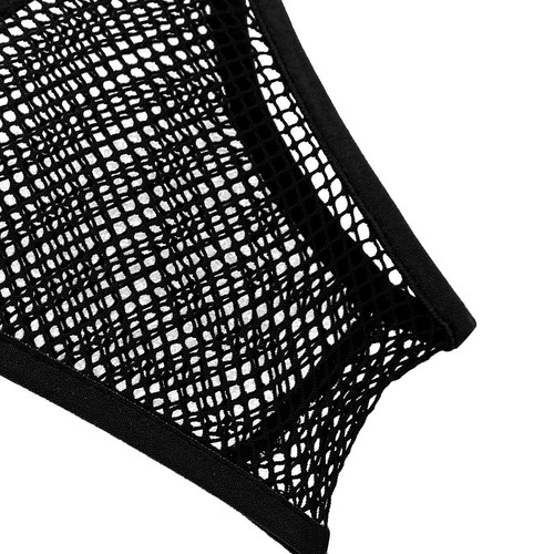 Women's Fishnet Hollow Out Bra Crop Tops Mesh Sleeveless Camisole Vest Tops Club - Picture 49 of 74