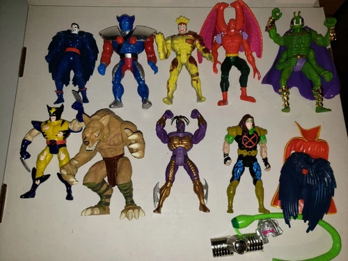 Vintage X-Men X-Force Beast Wolverine BloodHawk Marvel Action figures and more
