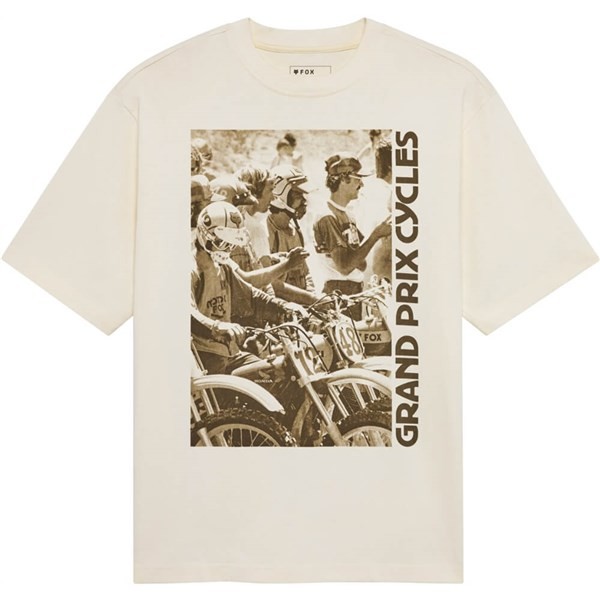 Fox Racing Circa 74 Oversized Tee, Off White