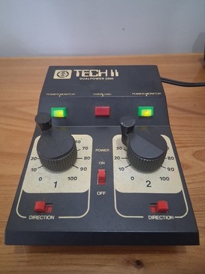 MRC Tech II Duelpower 2800 Train Transformer Controller Used Does Power On