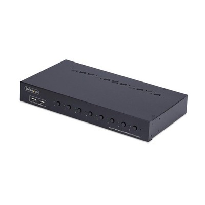 StarTech.com 8-Port DisplayPort KVM-Switch mit 1 HE Rackmontage-Kit, 4K 60 Hz DP