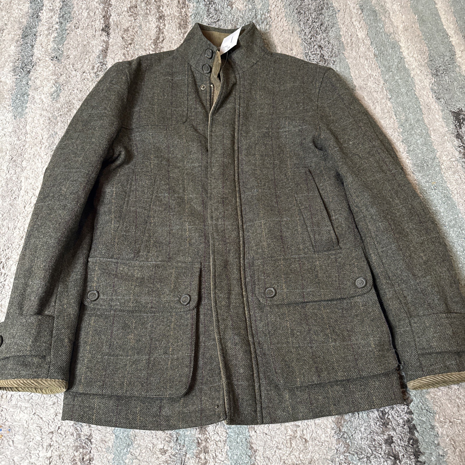 Blue Harbour Yorkshire Tweed Jacket Mens Wool Field Shooting by Moon Size Small image 2